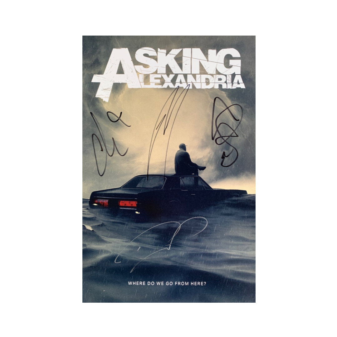 Where Do We Go From Here Signed Poster