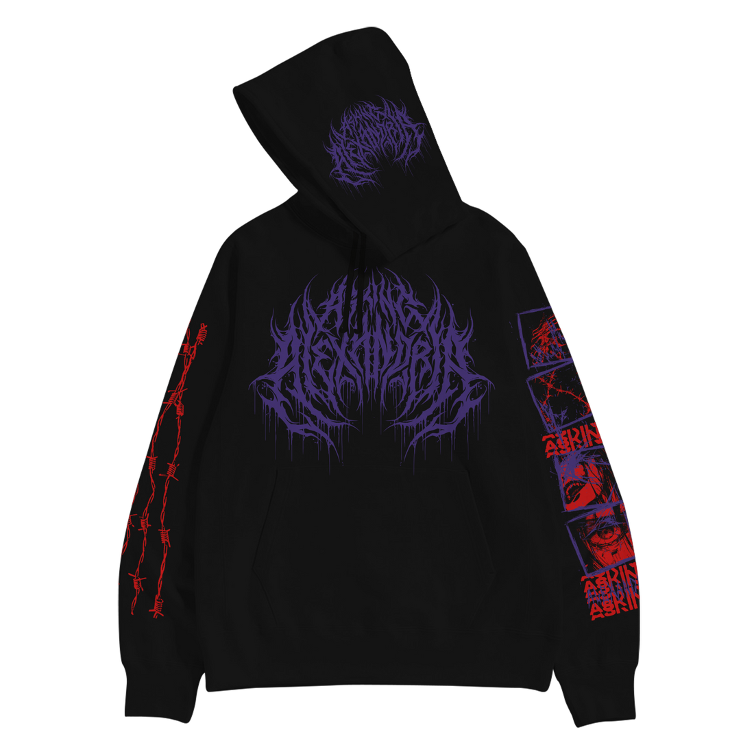 Black Deathcore Hoodie